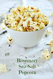 Rosemary & Sea Salt Popcorn
